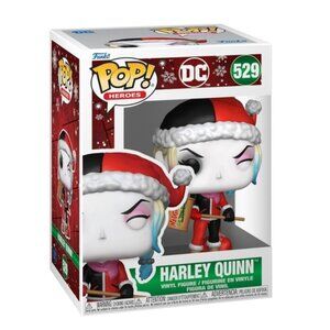 Funko Pop! Heroes Harley Quinn Figure - Red, Black, White